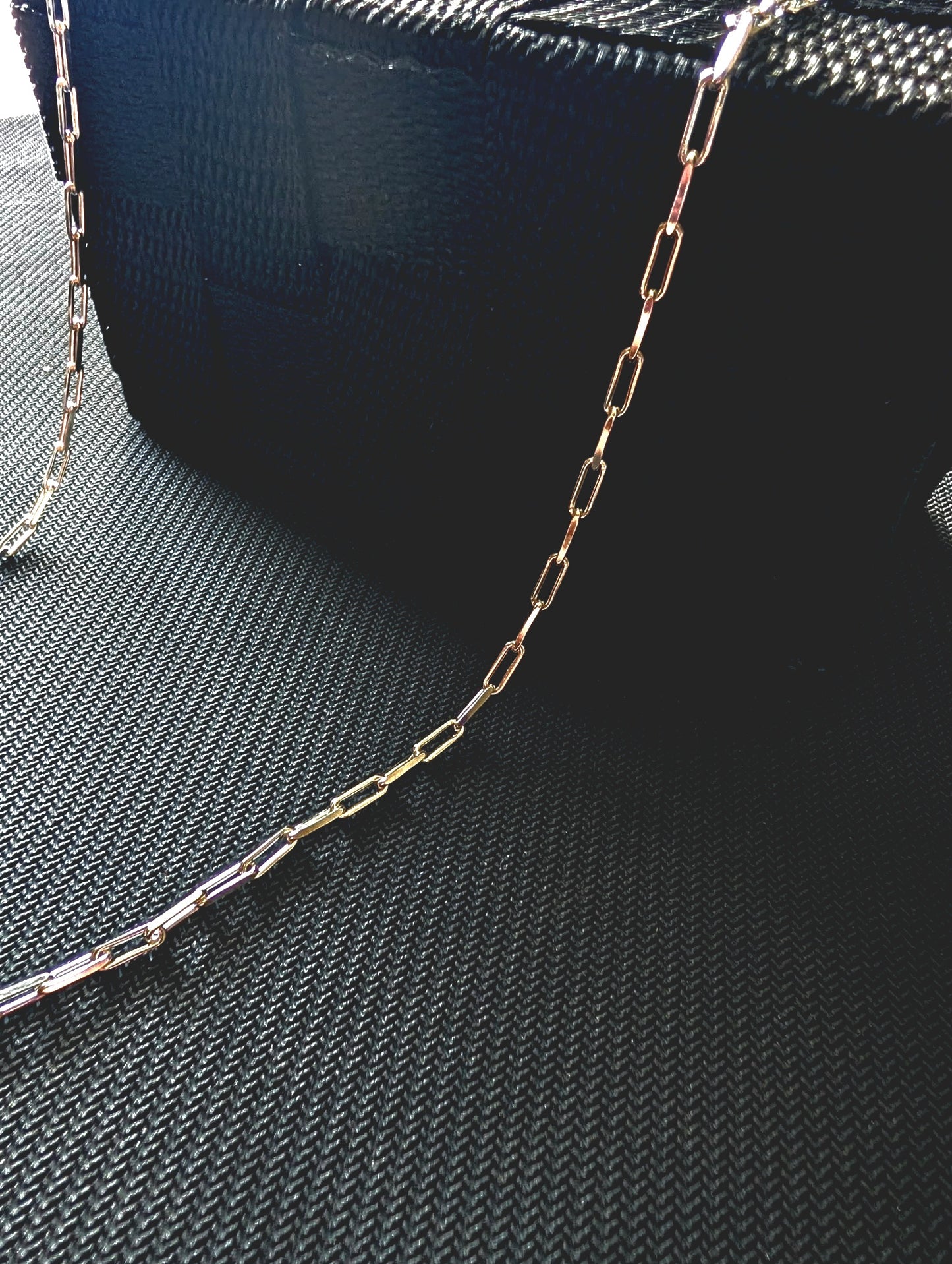 Silver Paperclip Necklace
